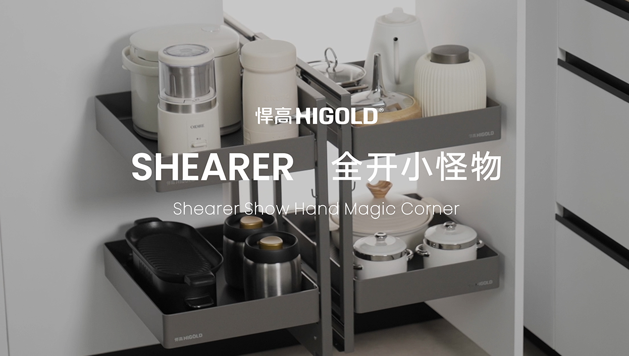 Meccanismo angolare Magic Corner Shearer Show Hand